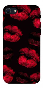 Чехол Kisses on black для iPhone SE (2022)