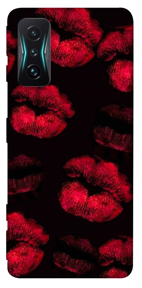 Чехол Kisses on black для Xiaomi Redmi K50 Gaming