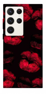 Чохол Kisses on black для Galaxy S23 Ultra