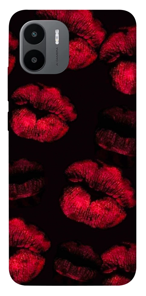 Чехол Kisses on black для Xiaomi Redmi A1+