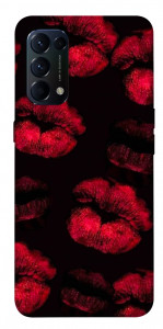 Чехол Kisses on black для Oppo Reno 5 4G