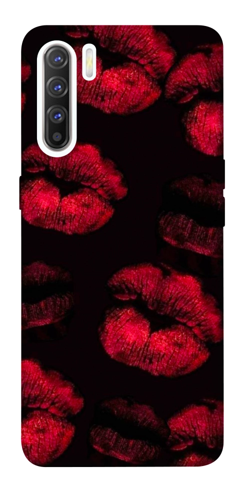 Чехол Kisses on black для Oppo Reno 3