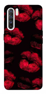 Чехол Kisses on black для Oppo Reno 3