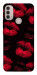 Чехол Kisses on black для Motorola Moto E40