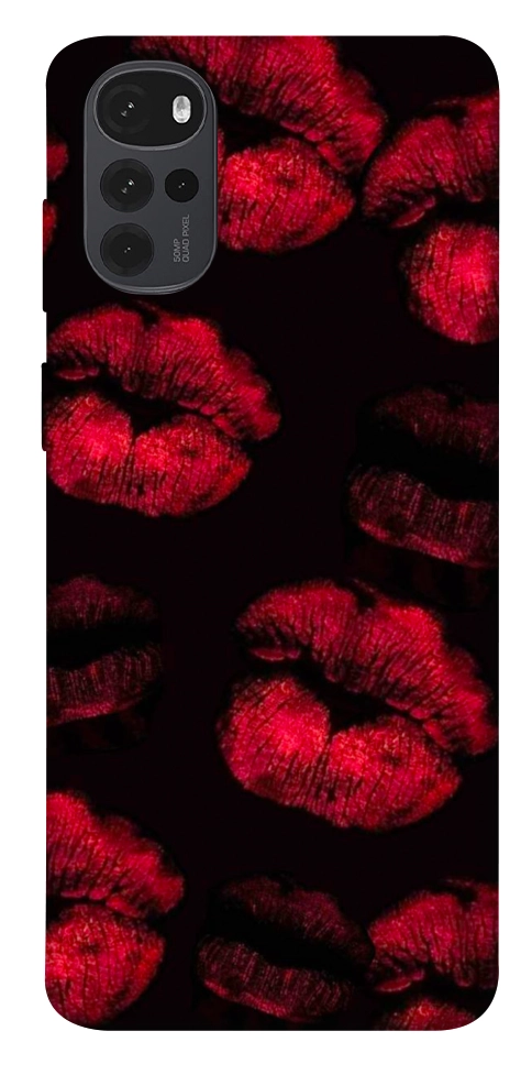 Чехол Kisses on black для Motorola Moto G22