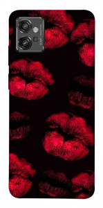 Чохол Kisses on black для Motorola Moto G32