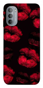 Чохол Kisses on black для Motorola Moto G31