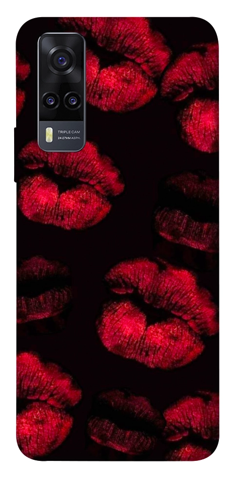 Чехол Kisses on black для Vivo Y31