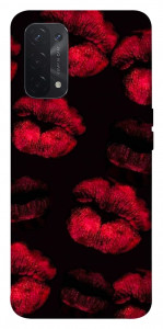 Чехол Kisses on black для Oppo A74 5G