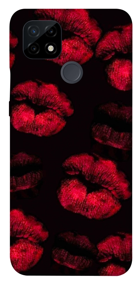 Чохол Kisses on black для Realme C21