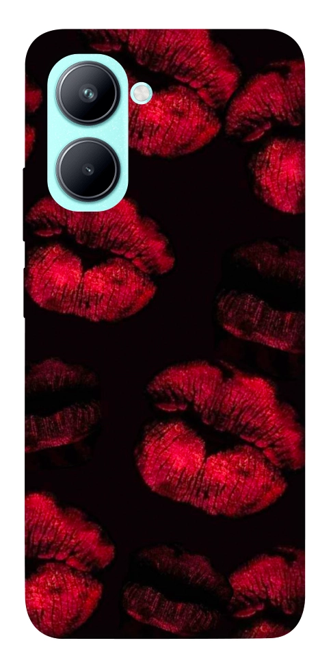 Чехол Kisses on black для Realme C33