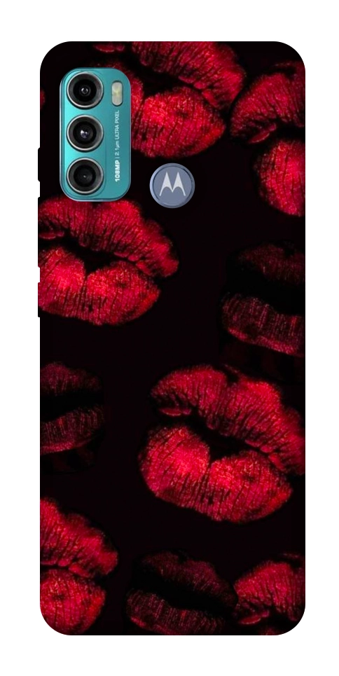 Чехол Kisses on black для Motorola Moto G60