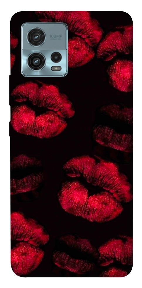 Чехол Kisses on black для Motorola Moto G72