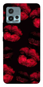 Чехол Kisses on black для Motorola Moto G72