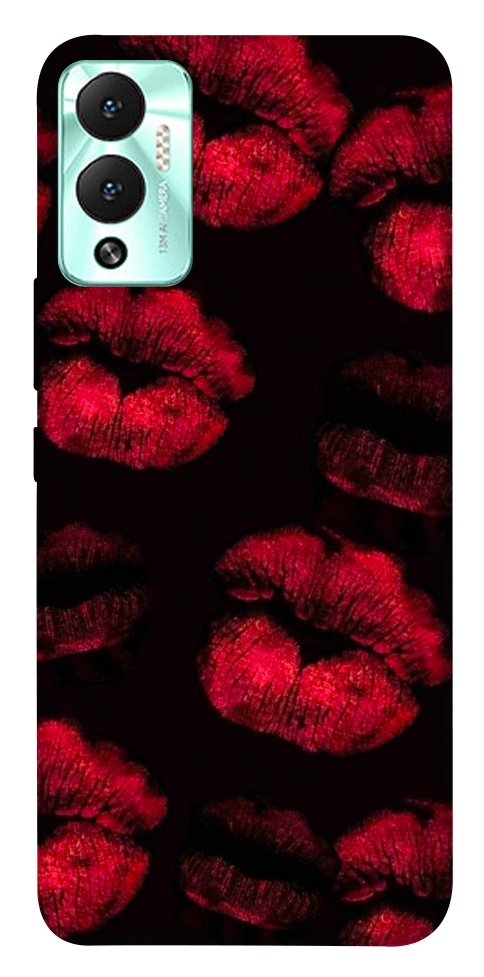 Чехол Kisses on black для Infinix Hot 12 Play