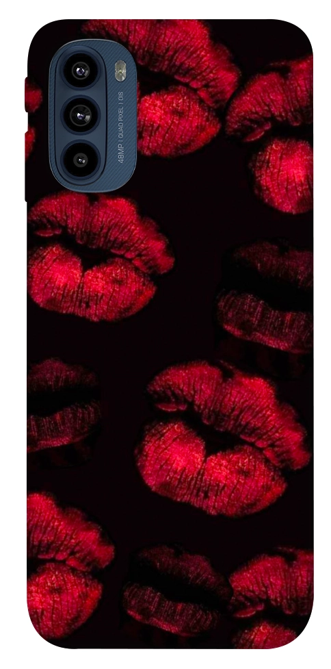 Чехол Kisses on black для Motorola Moto G41