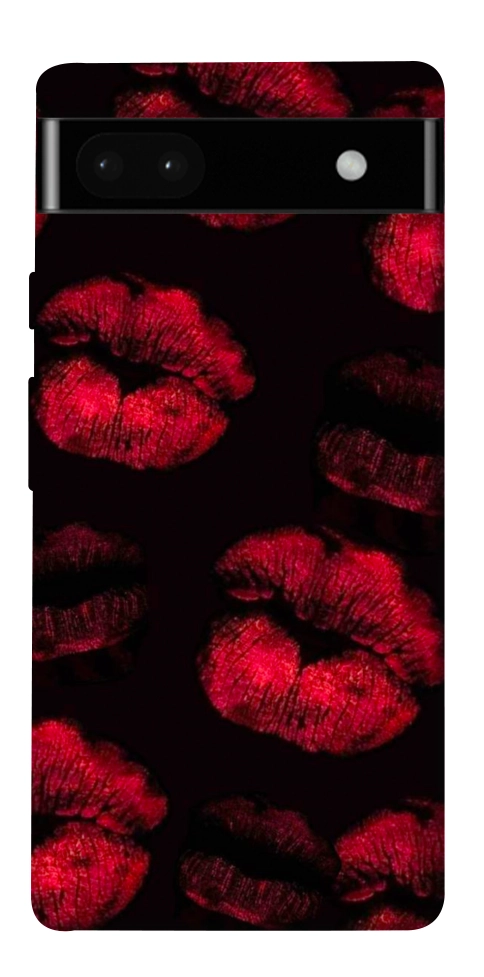 Чехол Kisses on black для Google Pixel 6A