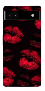 Чехол Kisses on black для Google Pixel 6A