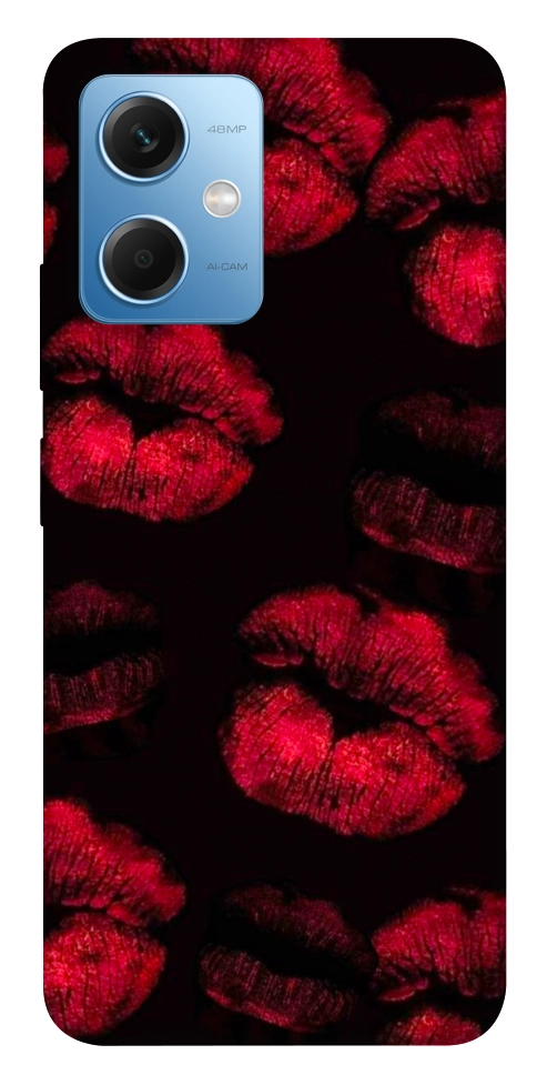 Чехол Kisses on black для Xiaomi Poco X5