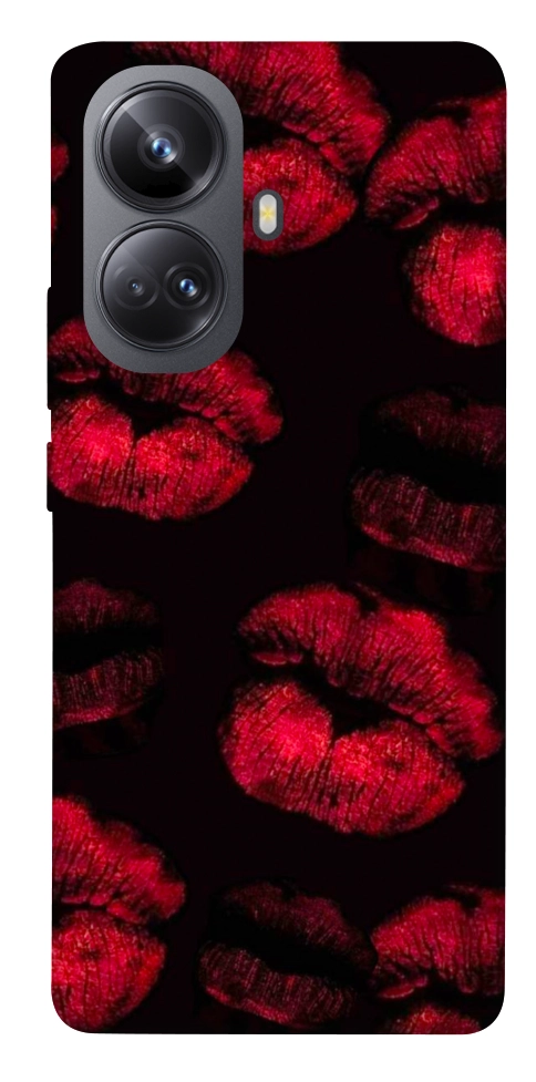 Чехол Kisses on black для Realme 10 Pro+