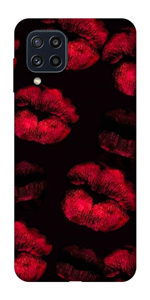 Чехол Kisses on black для Galaxy M32