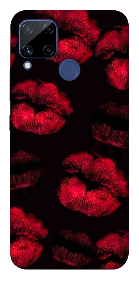 Чехол Kisses on black для Realme C15