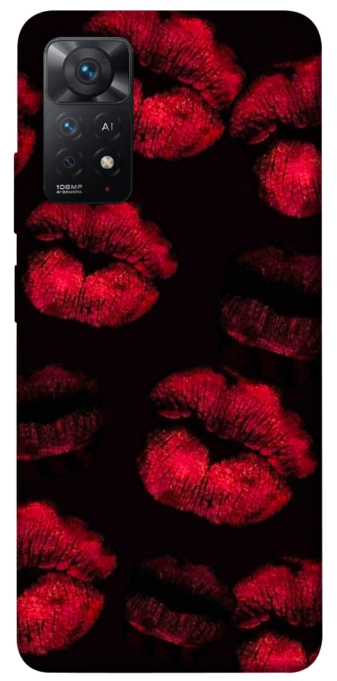 Чехол Kisses on black для Xiaomi Redmi Note 12 Pro