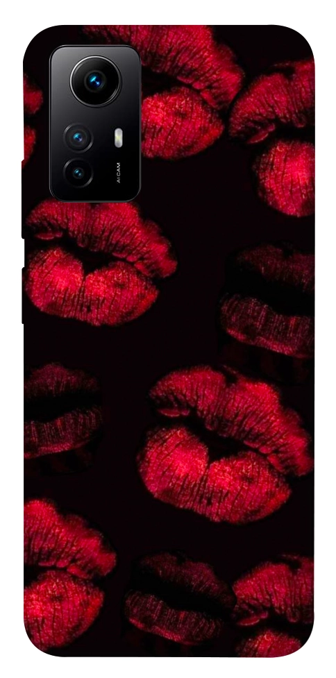 Чехол Kisses on black для Xiaomi Redmi Note 12S