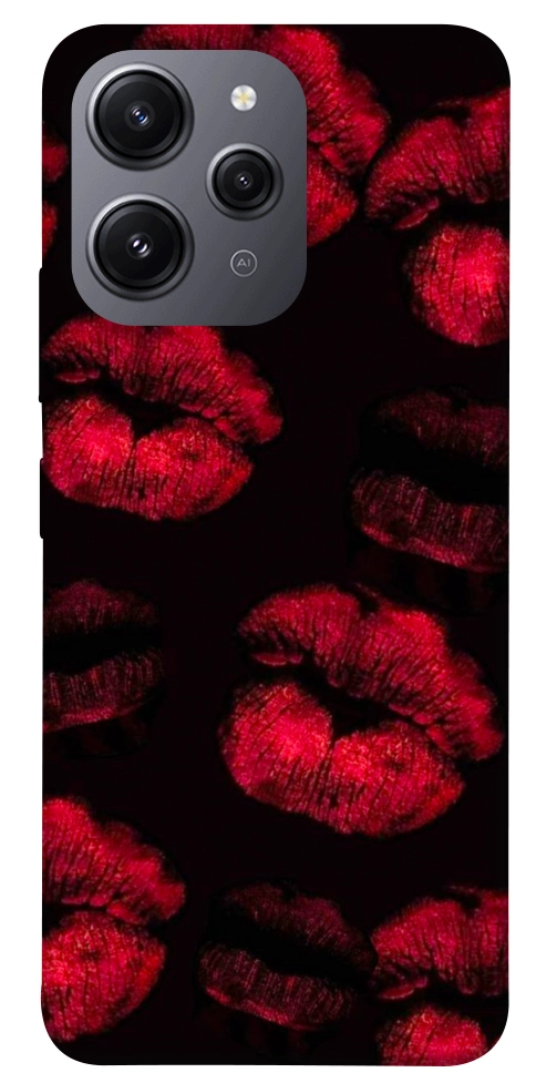 Чехол Kisses on black для Xiaomi Redmi 12