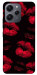 Чехол Kisses on black для Xiaomi Redmi 12