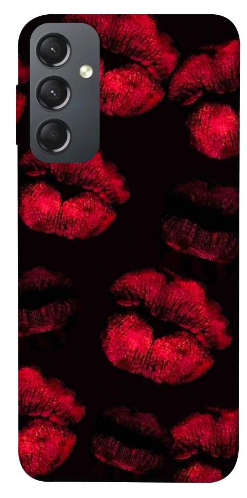 Чохол Kisses on black для Galaxy A24 4G