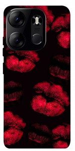 Чехол Kisses on black для Tecno Spark Go 2023