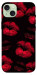 Чехол Kisses on black для iPhone 15 Plus