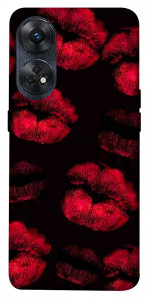 Чехол Kisses on black для Oppo Reno 8 T 4G