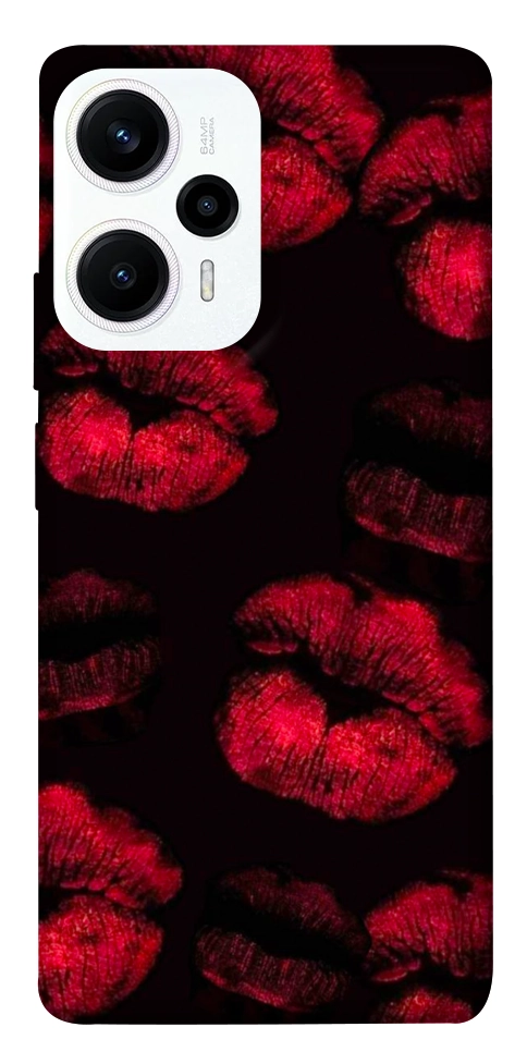 Чехол Kisses on black для Xiaomi Poco F5