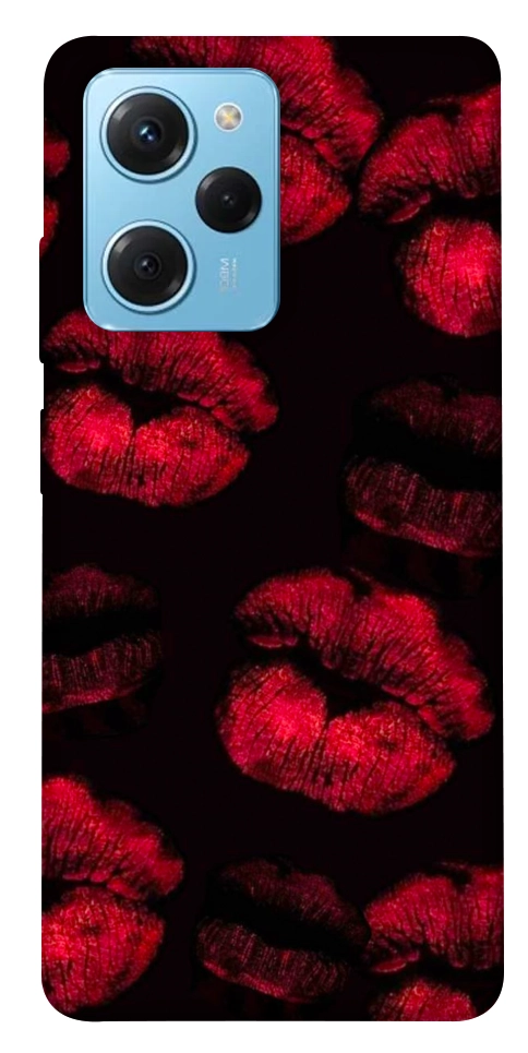 Чехол Kisses on black для Xiaomi Poco X5 Pro 5G