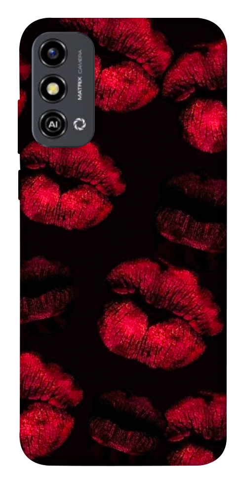 Чехол Kisses on black для ZTE Blade A53