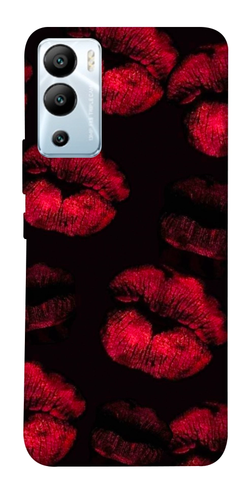 Чехол Kisses on black для Infinix Hot 12i