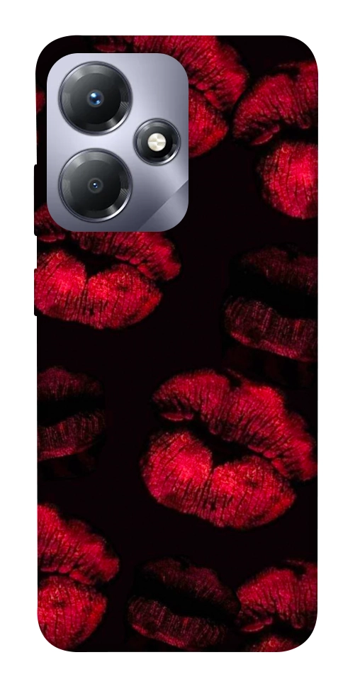 Чехол Kisses on black для Infinix Hot 30 Play