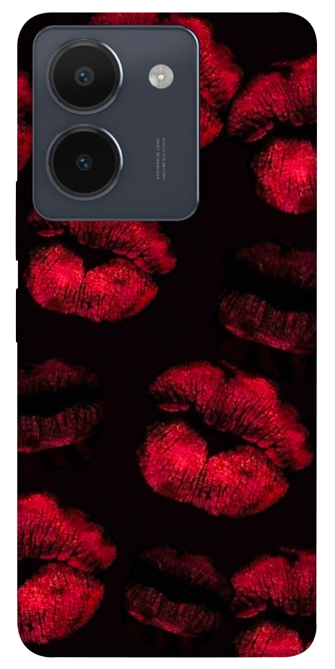 Чехол Kisses on black для Vivo Y36