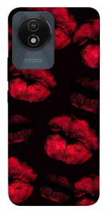 Чохол Kisses on black для Vivo Y02