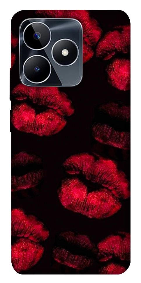 Чехол Kisses on black для Realme C53