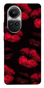 Чехол Kisses on black для Oppo Reno10