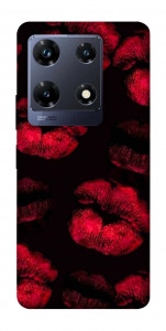 Чехол Kisses on black для Infinix Note 30 Pro NFC