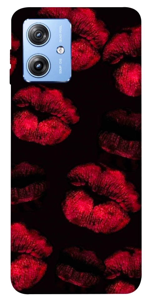 Чехол Kisses on black для Motorola Moto G84