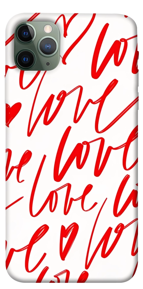 Чехол Love handwriting для iPhone 11 Pro Max
