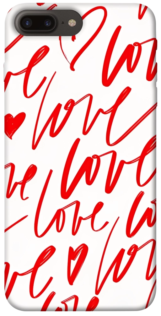 Чехол Love handwriting для iPhone 7 Plus