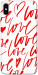 Чохол Love handwriting для iPhone X