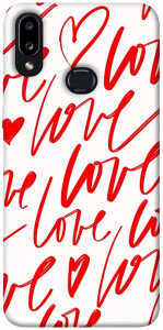 Чохол Love handwriting для Galaxy A10s (2019)