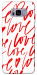 Чехол Love handwriting для Galaxy S8+